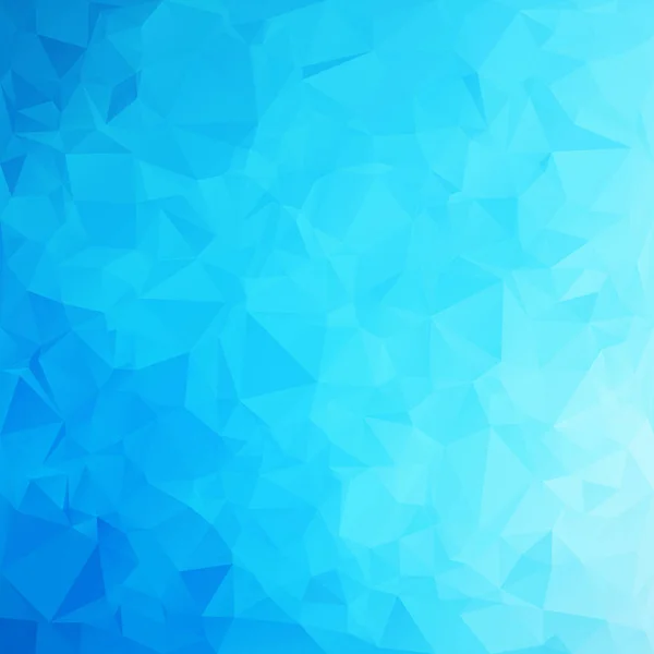 Fondo de mosaico poligonal azul, plantillas de diseño creativo — Vector de stock