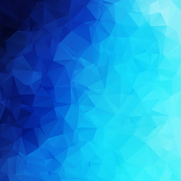 Μπλε πολυγωνικό ψηφιδωτό φόντο, πρότυπα δημιουργικού σχεδιασμού — Διανυσματικό Αρχείο