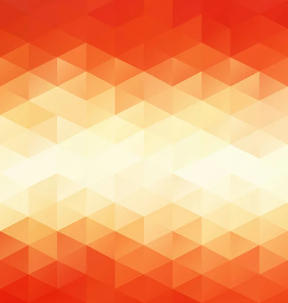 Orange Grid Mosaic Hintergrund, kreative Design-Vorlagen — Stockvektor