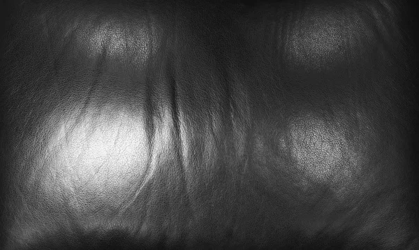 Чорна шкіряна текстура Преміум розкішна поверхня класичний фон — стокове фото