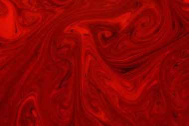 Liquify Swirl Kırmızı Renk Sanat Soyut Desen, Yaratıcı tasarım tem