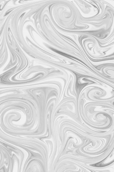 Liquify Swirl Black White Color Art Abstraktes Muster Marmor Wie — Stockfoto