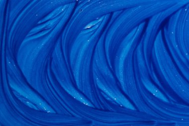 Soyut el boyası beyaz kağıt arkaplan üzerine mavi suluboya sıçrama, Yaratıcı Tasarım Şablonları