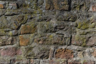 bir taş duvarın parçası, arkaplan ya da doku için