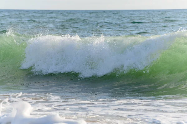 Beautiful Sea Wave Atlantic Ocean French Coast Sables Olonne — Stock Photo, Image