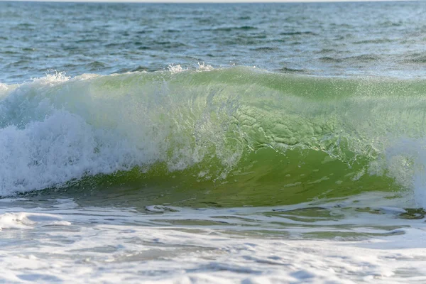 Beautiful Sea Wave Atlantic Ocean French Coast Sables Olonne — стоковое фото