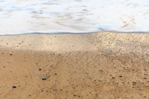 Spiaggia Sabbia Lungo Costa Atlantica Francia — Foto Stock