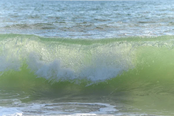 Krásná Mořská Vlna Atlantickém Oceánu Francouzském Pobřeží Blízkosti Sables Olonne — Stock fotografie