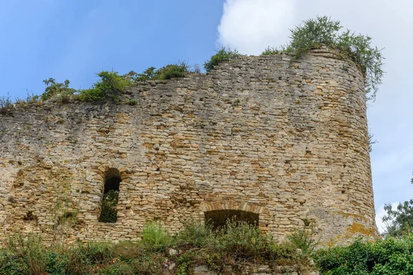 Antico Castello Medievale Rovina Aperto Alle Visite Turistiche Nella Città — Foto Stock
