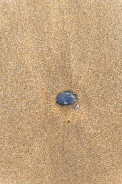 Pebbled Una Playa Océano Atlántico Francia — Foto de Stock