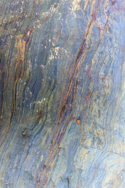 Beautiful Abstract Color Blue Gray Rock Stone Beach Atlantic Ocean — Stock Photo, Image