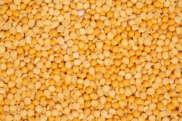 Yellow Chopped Peas Legumes Background Stock Picture