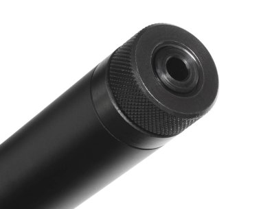 Dişli namlulu bir tüfek ucundaki koruma