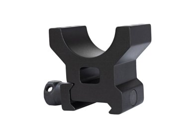 Bir tüfek kapsam temel görünümünü beyaz bölmek