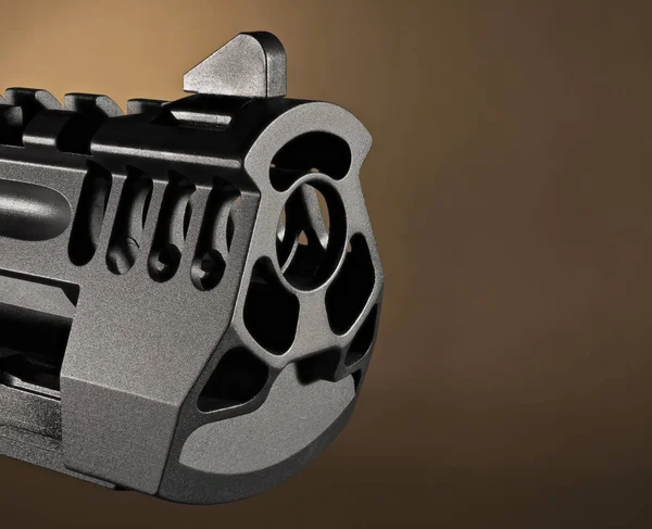 Barrel of a pistol — Stock Photo, Image
