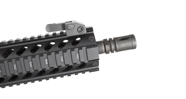 Back up iron sights on an AR-15 — Stock Photo, Image