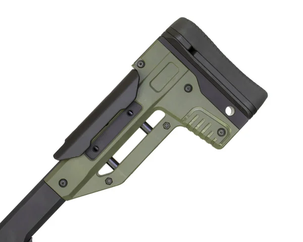 Porta Rifles Ajustable Aislado Sobre Fondo Blanco — Foto de Stock