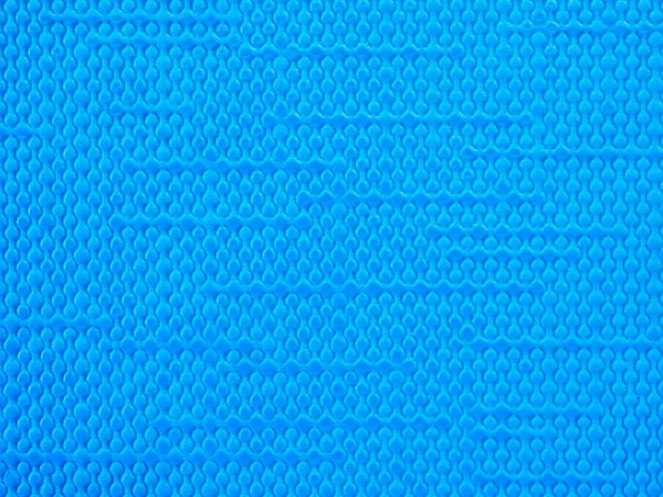 Zbliżenie Niebieskiej Bąbelkowo Falistej Plastikowej Powierzchni Tekstury Tła Tapety Wysokiej — Zdjęcie stockowe