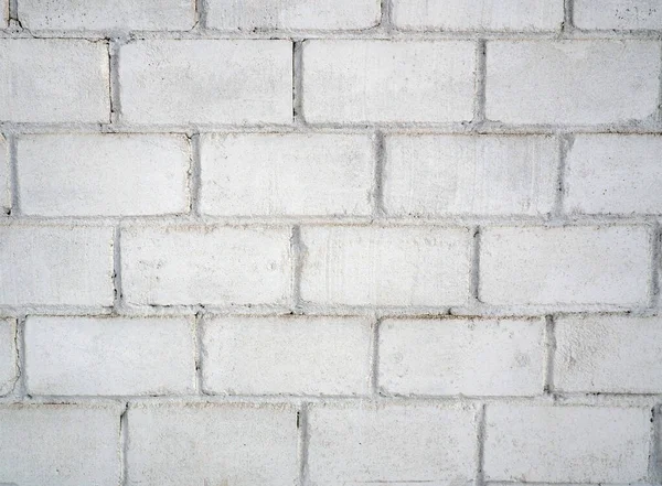 Close White Brick Wall Texture Pattern Background Wallpaper High Quality — Stock Photo, Image