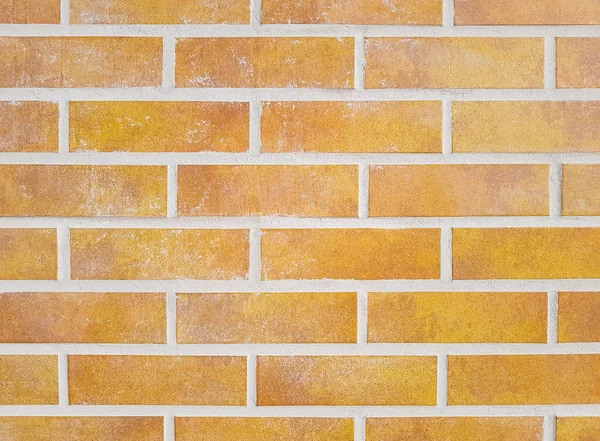 Close Yellow Brick Wall Texture Pattern Background Wallpaper High Quality — Stock Photo, Image