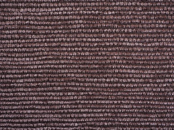 对棕色地毯的面料 背景和墙纸进行了特写 家具的褐色面料 纺织品 室内装饰的质感 高质量的宏观摄影 — 图库照片