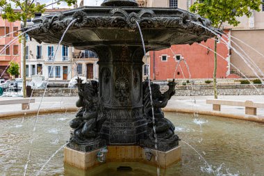 Martigues manzarası, adanın bölgesi, Provence Venedik 'i, Provence' e hoş geldiniz..