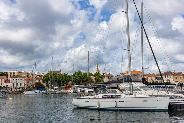 View Martigues District Island Venice Provence Welcome Provence — Stock Photo, Image