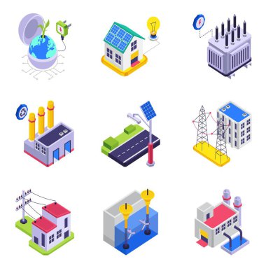 Ödeme Sistemi izometrik vektör çizimi.