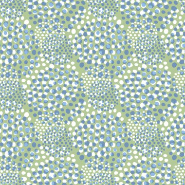 Yeşil dikişsiz desen. Bahar tekrar arka plan. Moda baskılar için zarif şablon. Duvar kağıdı için doku, tekstil tasarımı.