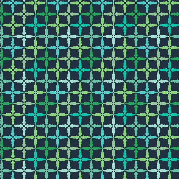 Современная Бесшовная Модель Яркий Зеленый Дизайн Фона Плитка Геометрический Узор — стоковый вектор