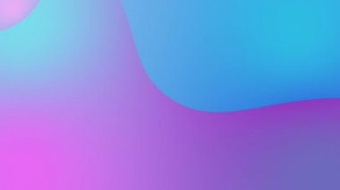 Soyut Akışkan Dalga Canlandırması ile Gradyan Arkaplan Döngüsü