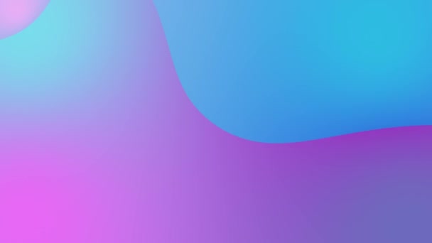 Gradient Background Loop Abstract Fluid Wave Animation — Stock Video