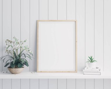 Ahşap çerçeve kıyı tarzında kapatılsın