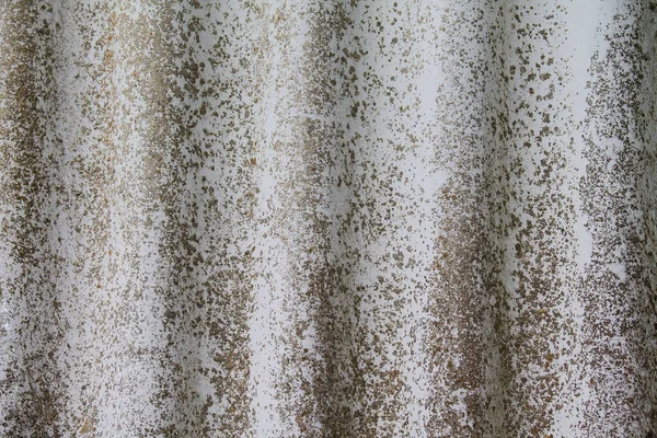 Textura Hierro Ondulado Envejecido Puede Ver Edad Superficie —  Fotos de Stock