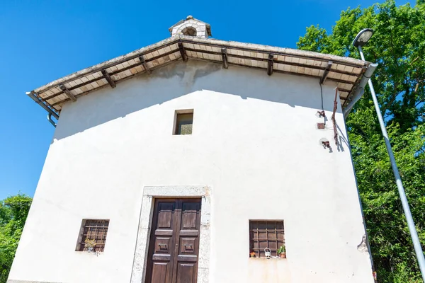 Macerino Italia Junio 2020 Iglesia Antigua Muy Pequeña Fuera Del — Foto de Stock