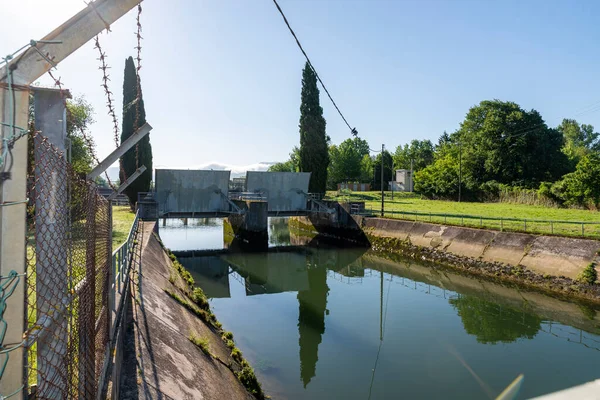 Polymerová přehrada v provincii Terni — Stock fotografie