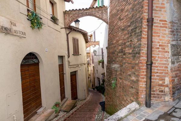 San Gemini Italy June 2020 Architecture Town San Gemini Medieval — Zdjęcie stockowe