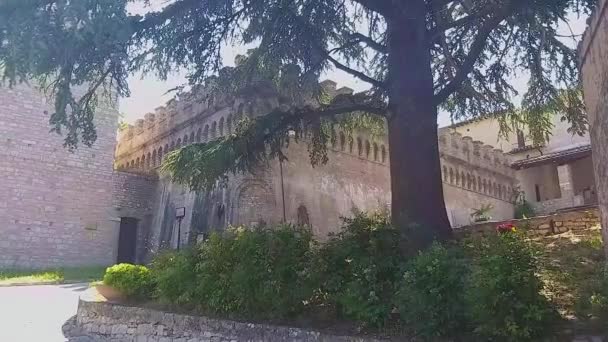 Spello Italie Juin 2020 Monastère Clarisse Spello — Video