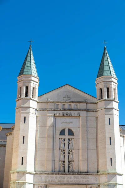 Cascia Italien Juli 2020 Kathedrale Von Santa Rita Von Cascia — Stockfoto