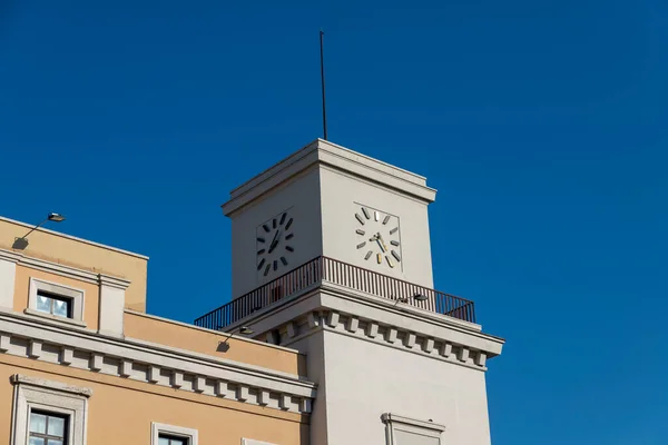 Terni Itália Julho 2020 Torre Com Relógio Câmara Comércio Terni — Fotografia de Stock