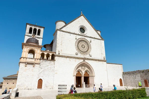 Assisi Itália Julho 2020 Basílica São Francisco Assis — Fotografia de Stock