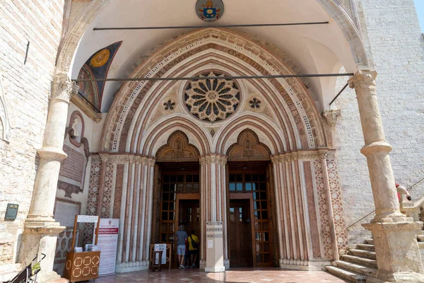 Assisi Luglio 2020 Basilica San Francesco Assisi — Foto Stock