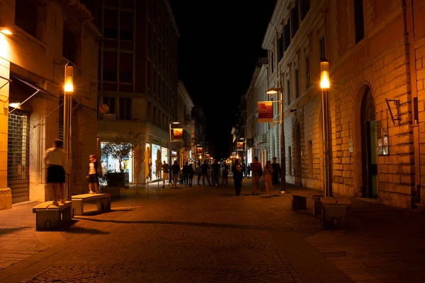 Terni Luglio 2020 Corso Cornelio Tacito Nel Centro Della Città — Foto Stock