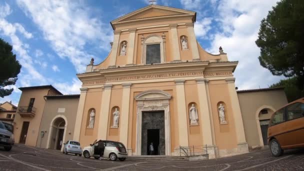 Timelapse basilica di san valentino terni — Stock video