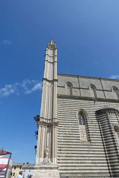 Orvieto Italië Juli 2020 Duomo Orvieto Square Duomo — Stockfoto