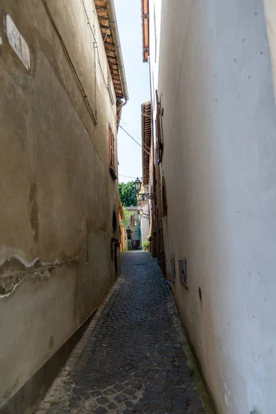 Orvieto Italia Julio 2020 Archittetura Edificios Centro Orvieto — Foto de Stock