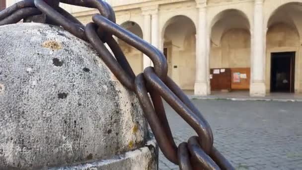 Terni Italie Augustus 2020 Chiesa Del Duomo Terni Nella Parte — Stockvideo