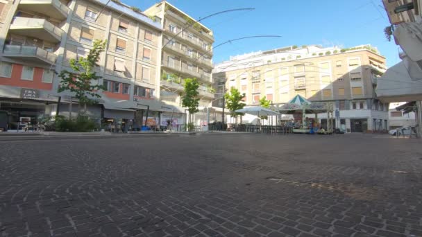 Terni Włochy Sierpień 2020 Plac Terni Clai Centrum Miasta — Wideo stockowe