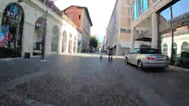 Hyperlapito des Tacito der Stadt Terni — Stockvideo