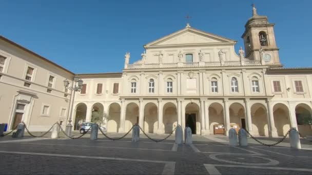 Catedral de terni en la parte — Vídeo de stock